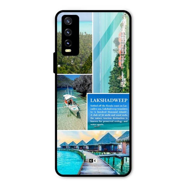Lakshadweep Collage Metal Back Case for Vivo Y20i
