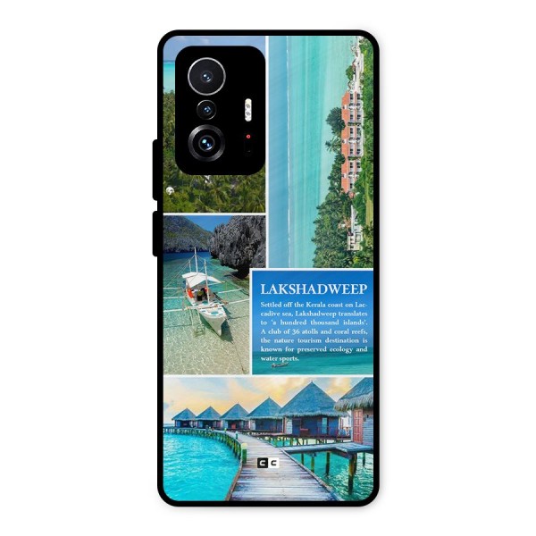 Lakshadweep Collage Metal Back Case for Xiaomi 11T Pro