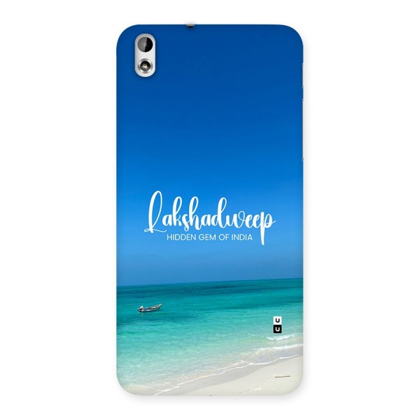 Lakshadweep Hidden Gem Back Case for Desire 816