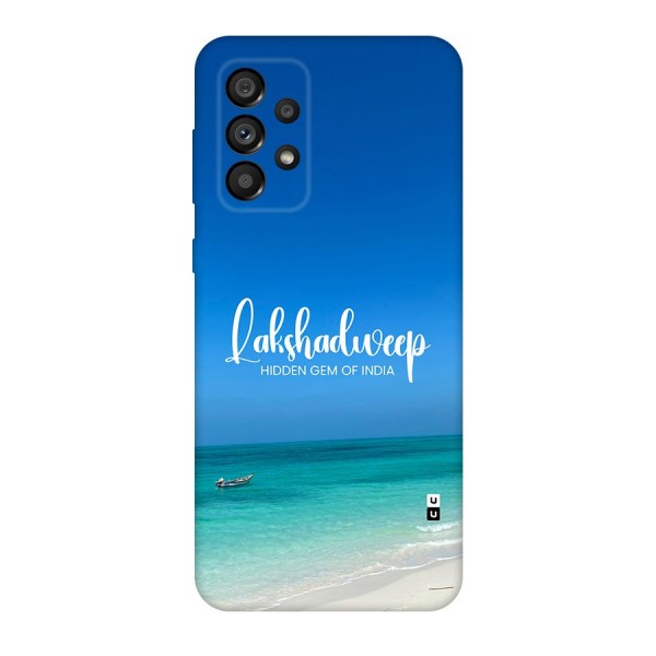 Lakshadweep Hidden Gem Back Case for Galaxy A73 5G