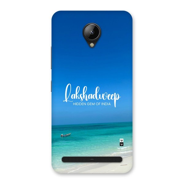 Lakshadweep Hidden Gem Back Case for Lenovo C2