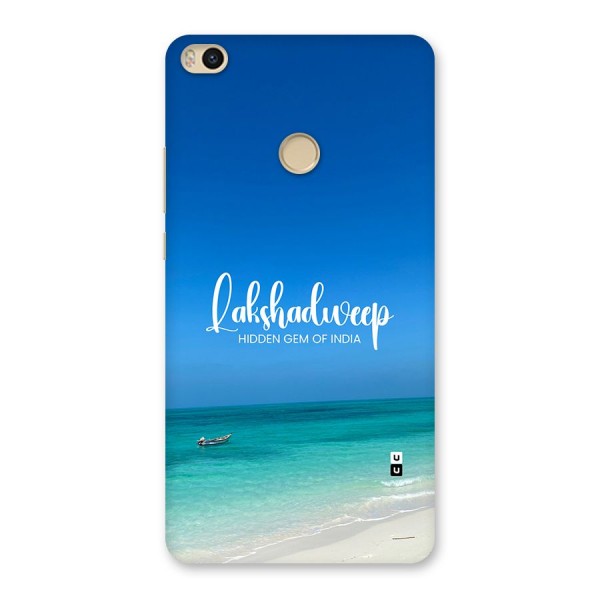 Lakshadweep Hidden Gem Back Case for Mi Max 2