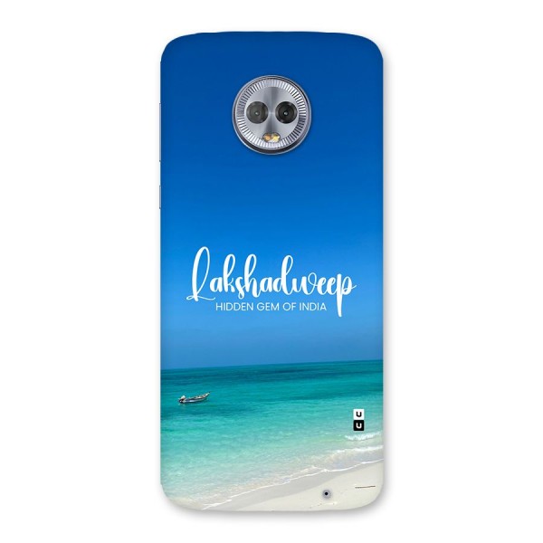Lakshadweep Hidden Gem Back Case for Moto G6 Plus