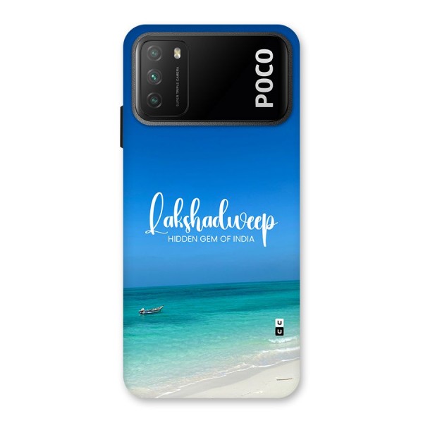 Lakshadweep Hidden Gem Back Case for Poco M3