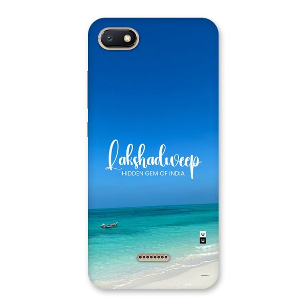 Lakshadweep Hidden Gem Back Case for Redmi 6A