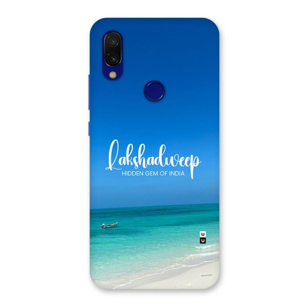 Lakshadweep Hidden Gem Back Case for Redmi 7
