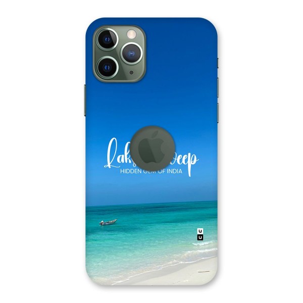 Lakshadweep Hidden Gem Back Case for iPhone 11 Pro Logo Cut