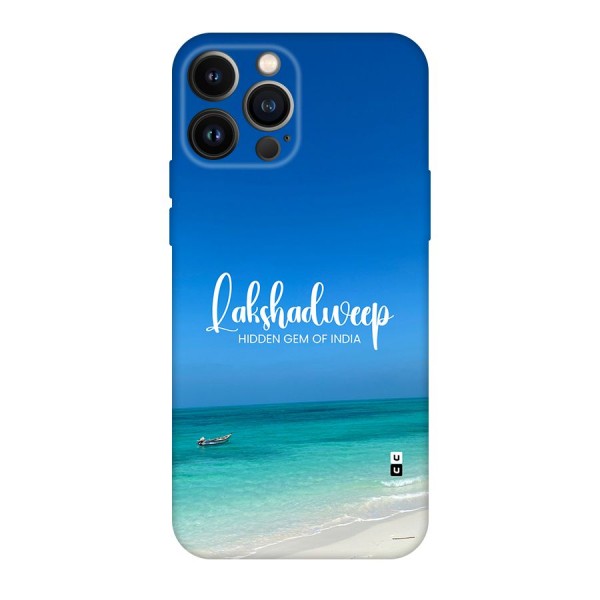 Lakshadweep Hidden Gem Back Case for iPhone 13 Pro Max
