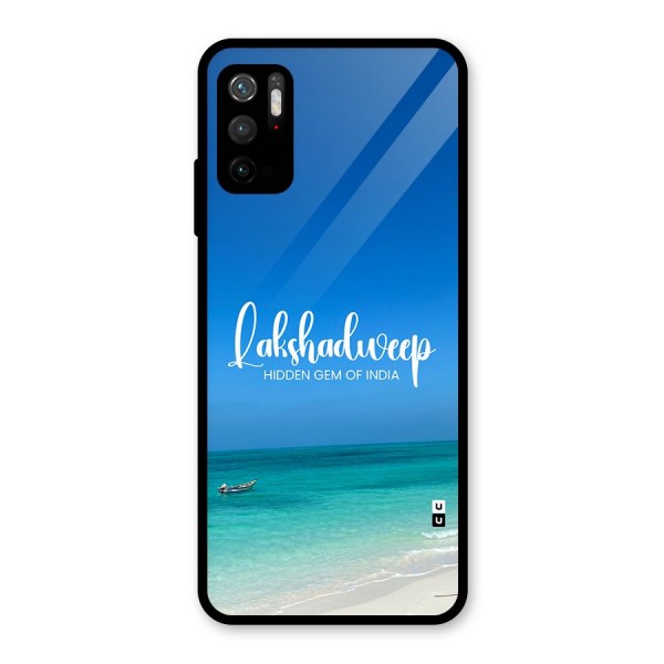 Lakshadweep Hidden Gem Glass Back Case for Poco M3 Pro 5G