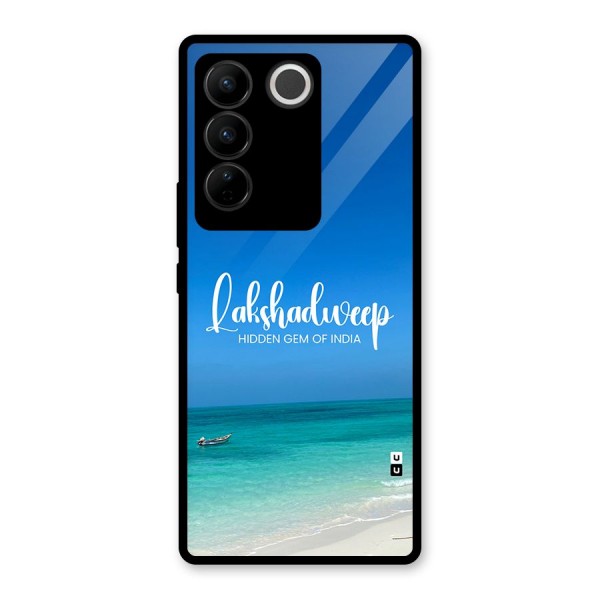 Lakshadweep Hidden Gem Glass Back Case for Vivo V27