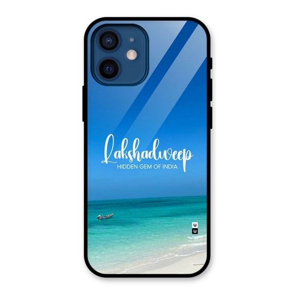 Lakshadweep Hidden Gem Glass Back Case for iPhone 12 Mini