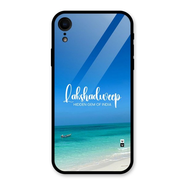 Lakshadweep Hidden Gem Glass Back Case for iPhone XR