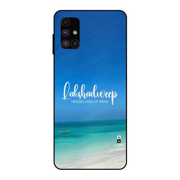 Lakshadweep Hidden Gem Metal Back Case for Galaxy M51