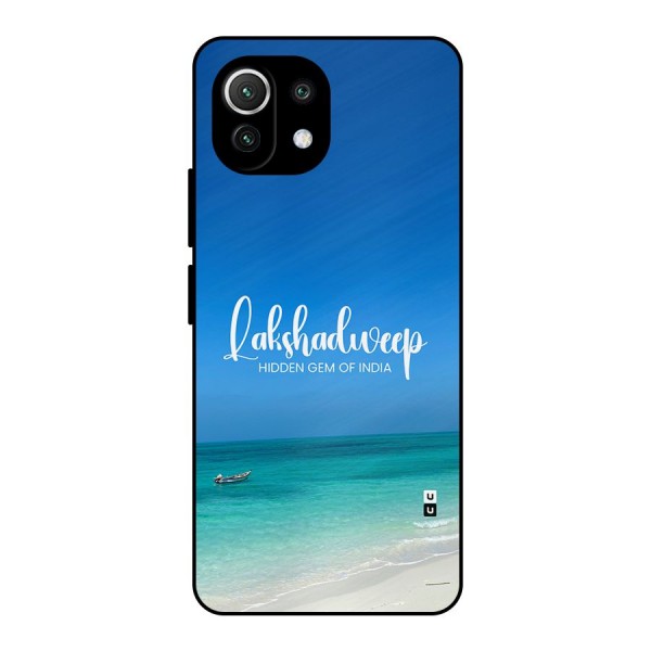 Lakshadweep Hidden Gem Metal Back Case for Mi 11 Lite