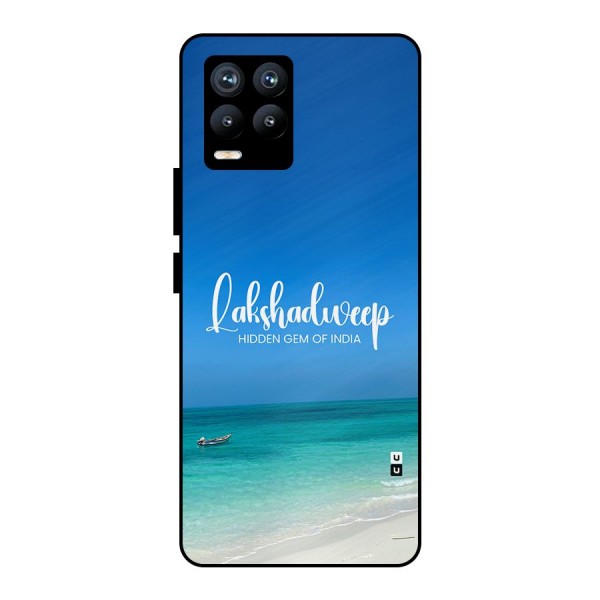 Lakshadweep Hidden Gem Metal Back Case for Realme 8 Pro
