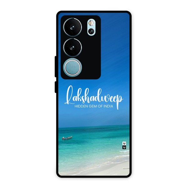 Lakshadweep Hidden Gem Metal Back Case for Vivo V29