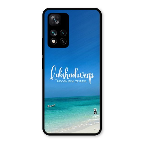 Lakshadweep Hidden Gem Metal Back Case for Xiaomi 11i Hypercharge 5G
