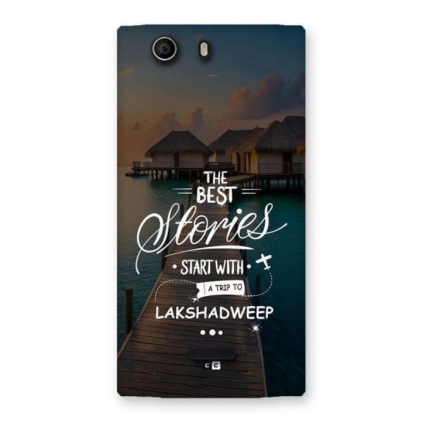 Lakshadweep Stories Back Case for Canvas Nitro 2 E311