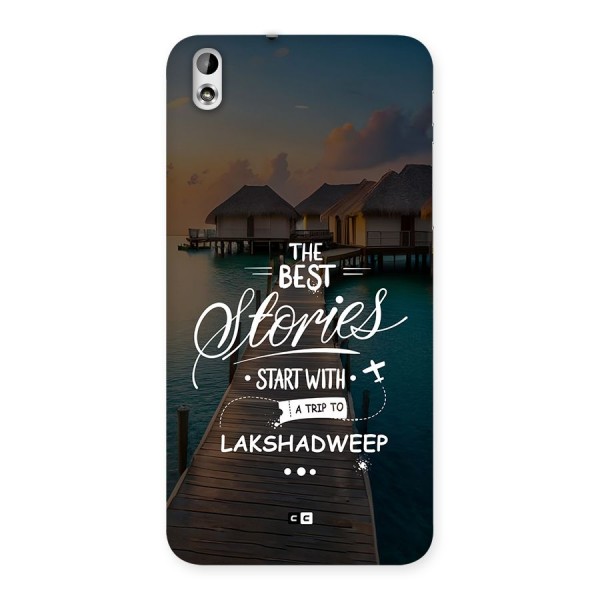 Lakshadweep Stories Back Case for Desire 816