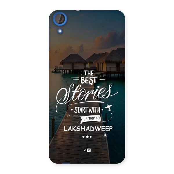 Lakshadweep Stories Back Case for Desire 820s