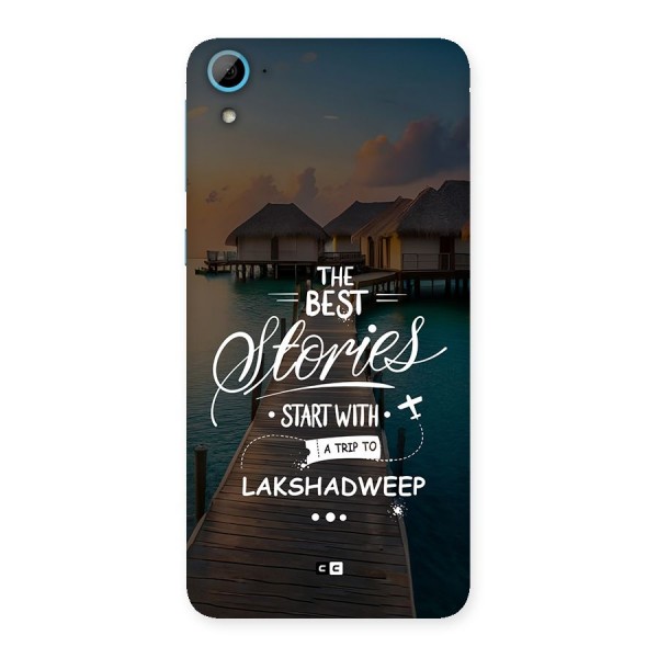 Lakshadweep Stories Back Case for Desire 826