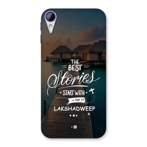 Lakshadweep Stories Back Case for Desire 830