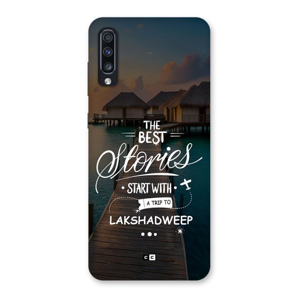 Lakshadweep Stories Back Case for Galaxy A70