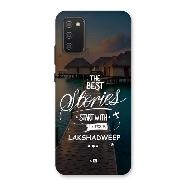 Lakshadweep Stories Back Case for Galaxy F02s