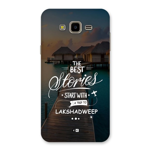 Lakshadweep Stories Back Case for Galaxy J7 Nxt