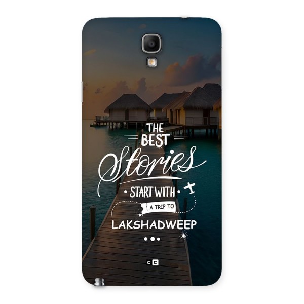 Lakshadweep Stories Back Case for Galaxy Note 3 Neo