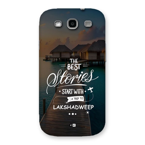 Lakshadweep Stories Back Case for Galaxy S3