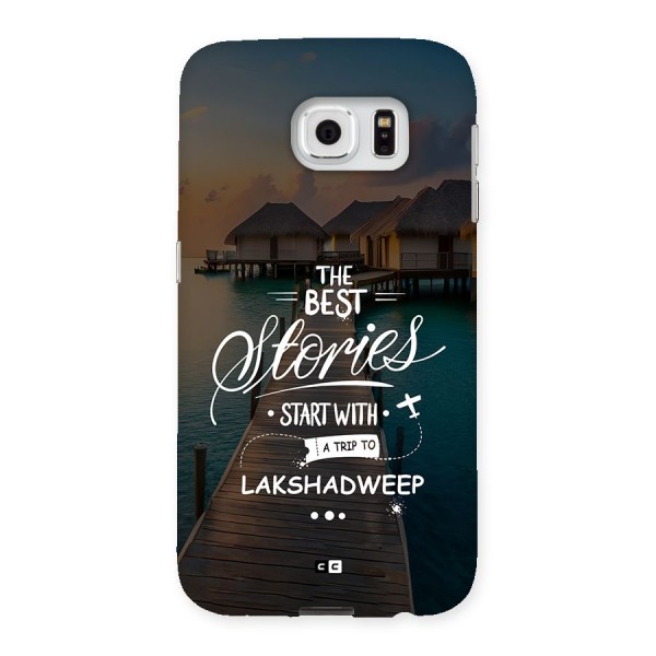 Lakshadweep Stories Back Case for Galaxy S6