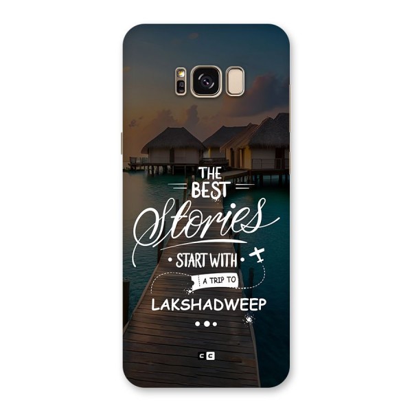 Lakshadweep Stories Back Case for Galaxy S8 Plus