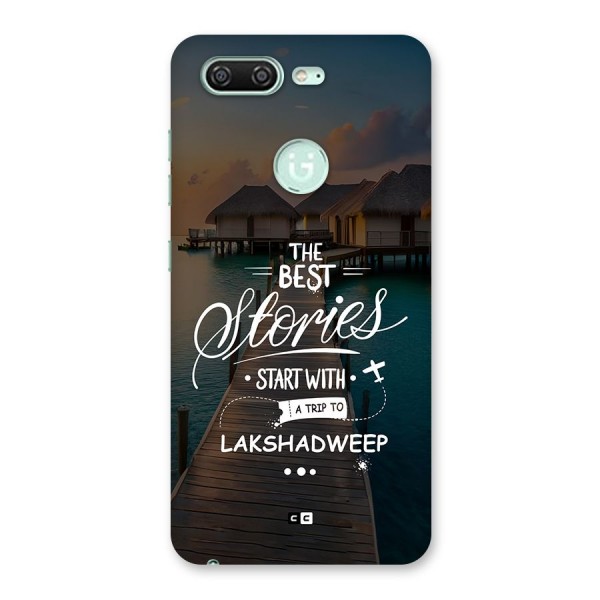 Lakshadweep Stories Back Case for Gionee S10