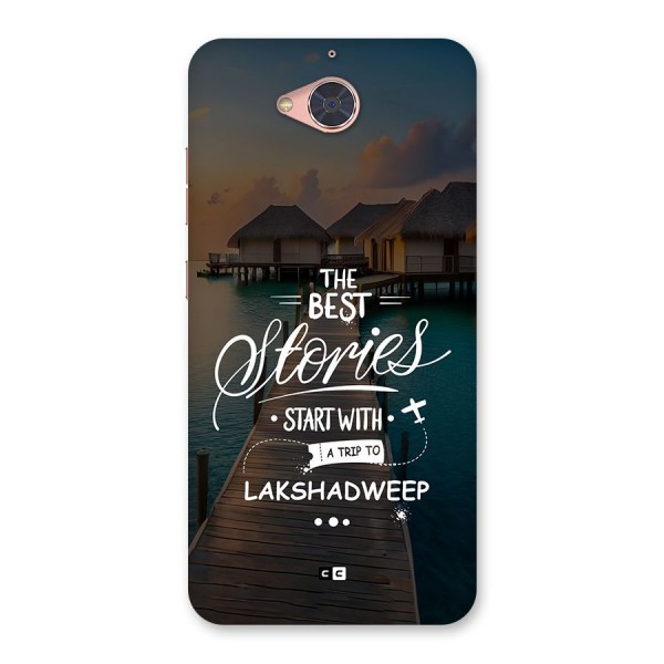 Lakshadweep Stories Back Case for Gionee S6 Pro