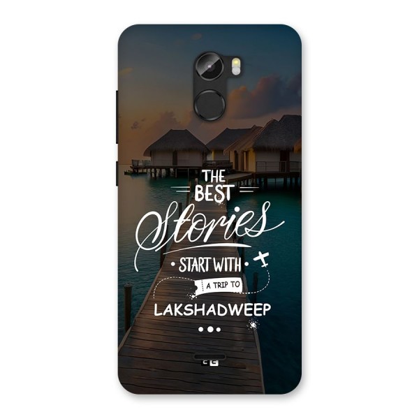 Lakshadweep Stories Back Case for Gionee X1