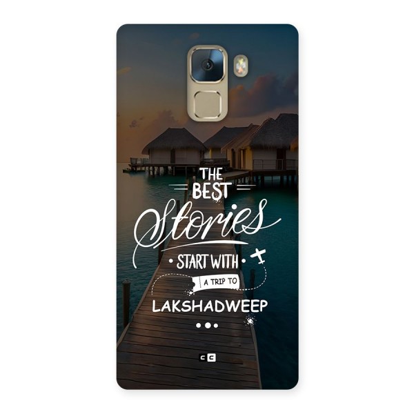 Lakshadweep Stories Back Case for Honor 7