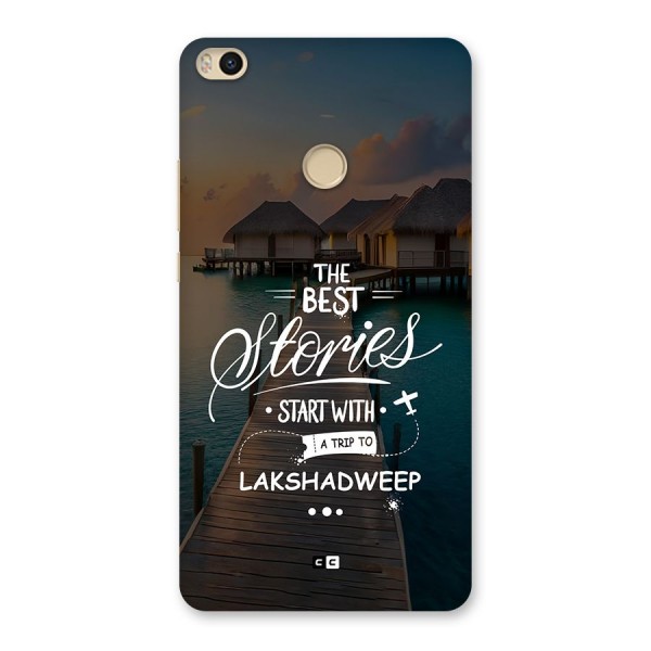 Lakshadweep Stories Back Case for Mi Max 2