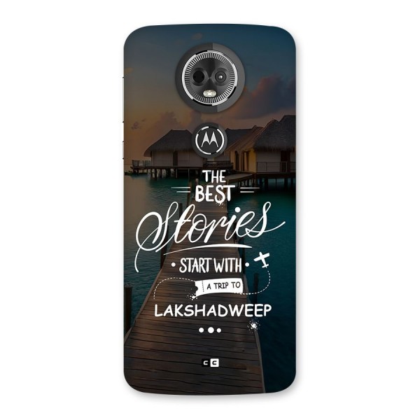 Lakshadweep Stories Back Case for Moto E5 Plus