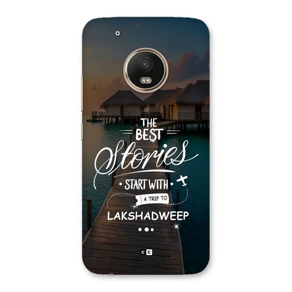 Lakshadweep Stories Back Case for Moto G5 Plus