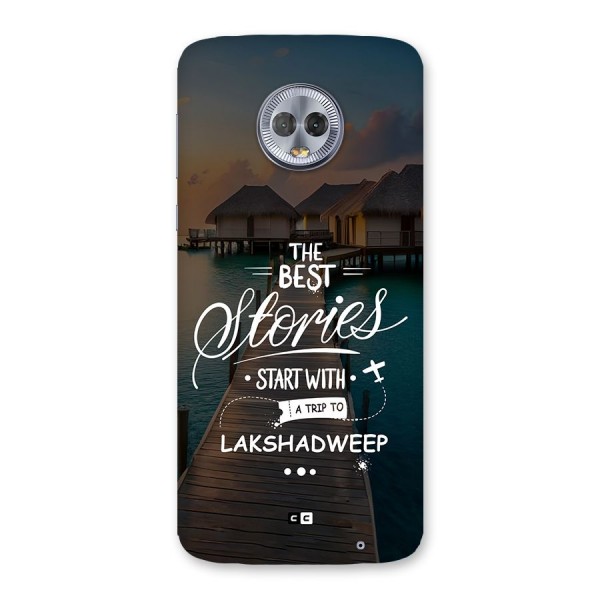 Lakshadweep Stories Back Case for Moto G6 Plus