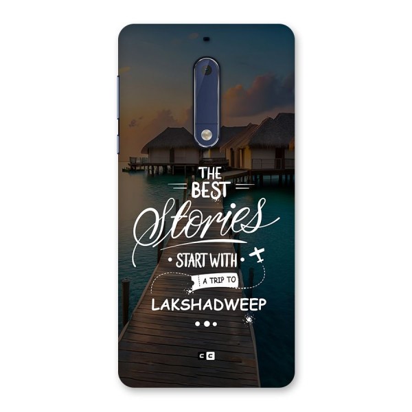 Lakshadweep Stories Back Case for Nokia 5