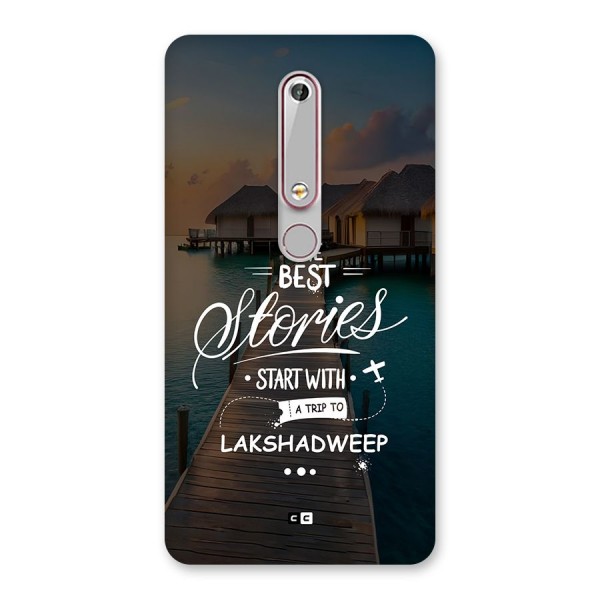 Lakshadweep Stories Back Case for Nokia 6.1
