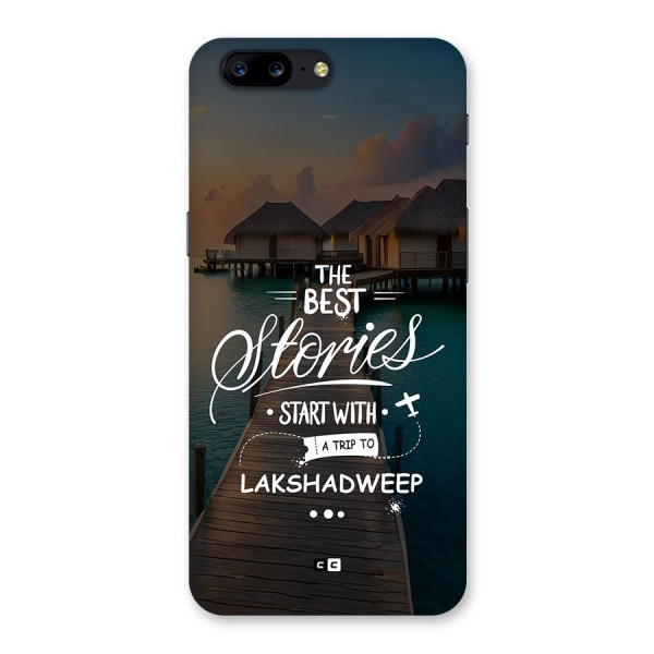 Lakshadweep Stories Back Case for OnePlus 5