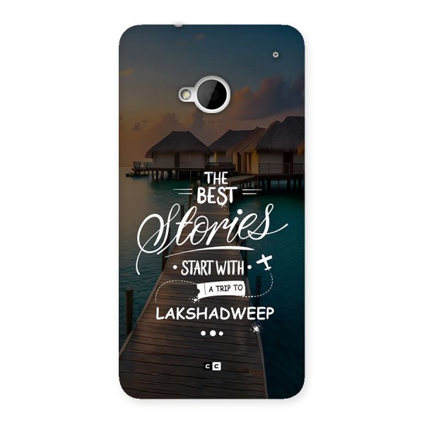 Lakshadweep Stories Back Case for One M7 (Single Sim)