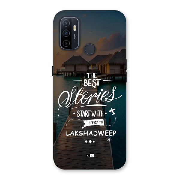 Lakshadweep Stories Back Case for Oppo A32