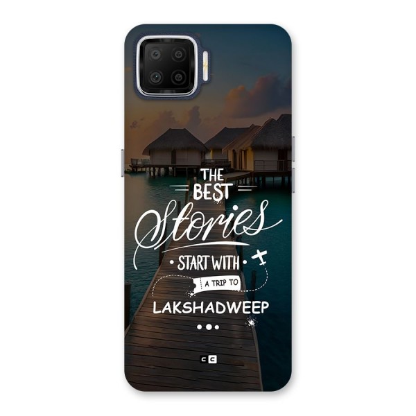 Lakshadweep Stories Back Case for Oppo F17