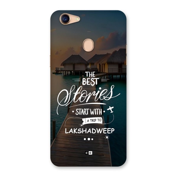 Lakshadweep Stories Back Case for Oppo F5