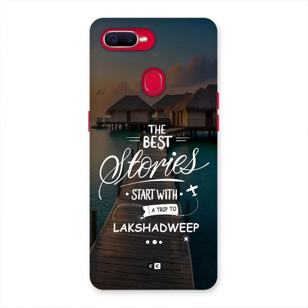 Lakshadweep Stories Back Case for Oppo F9 Pro