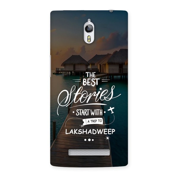 Lakshadweep Stories Back Case for Oppo Find 7